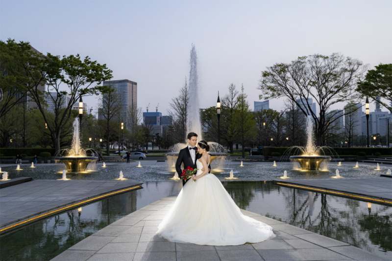 和田倉噴水公園のデイフォト