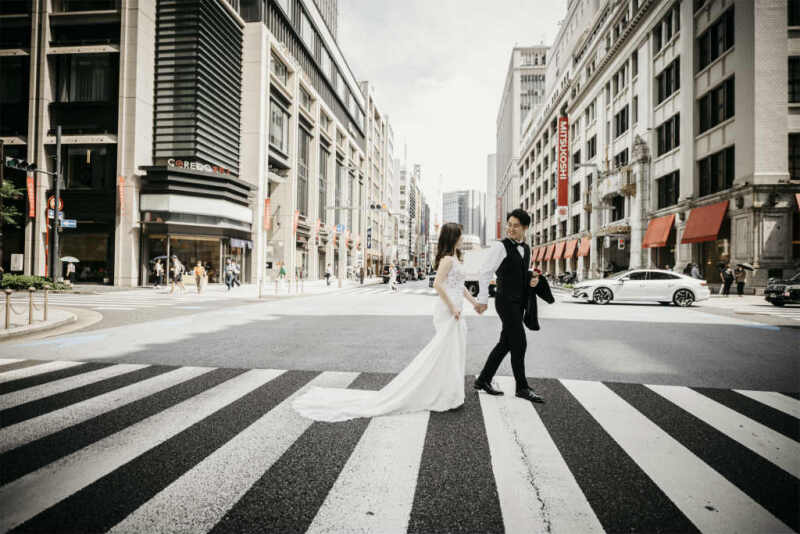 横断歩道ショット
