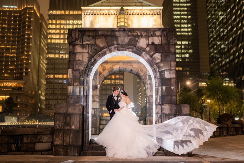 和田倉門でのベールショット