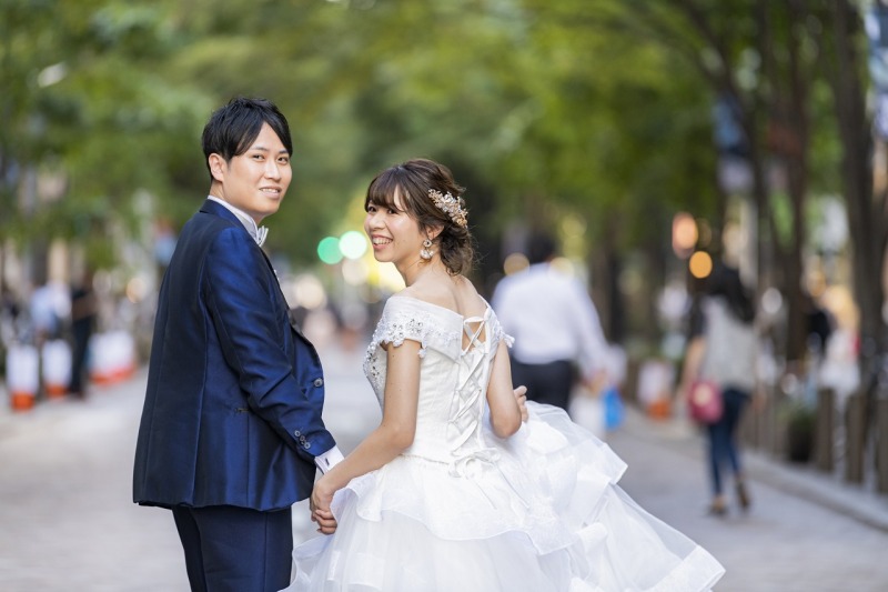 緑の中で歩みを進めて♪