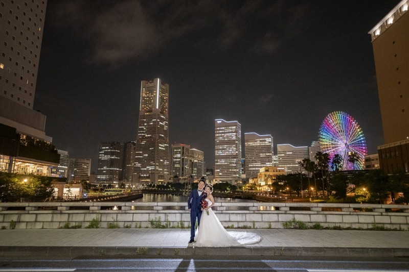 寄り添うお二人…♡