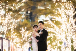 東京駅とイルミネーション♪