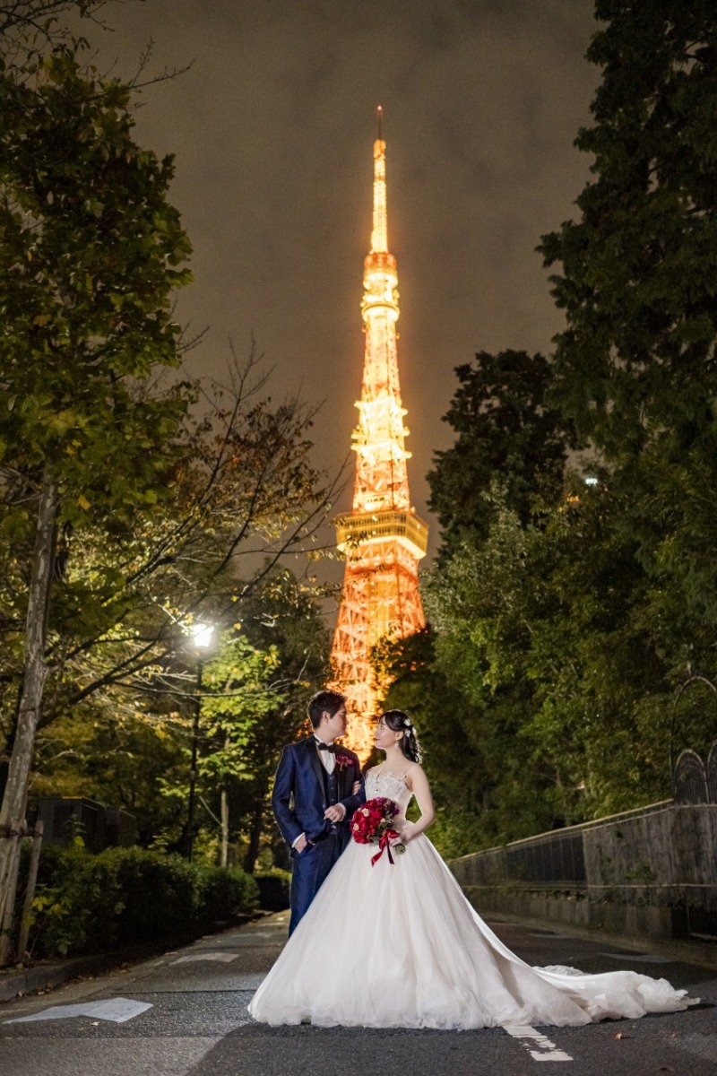 移動をして東京タワーにレッツゴー♪