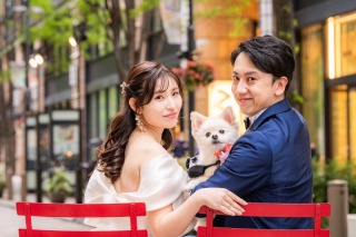 わんちゃんと一緒に♡