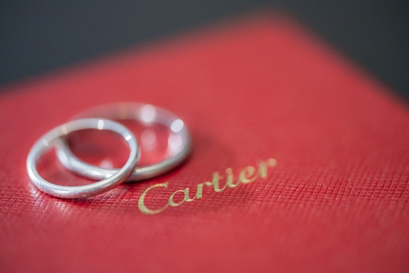 大切なリングはお小物ショットを☆