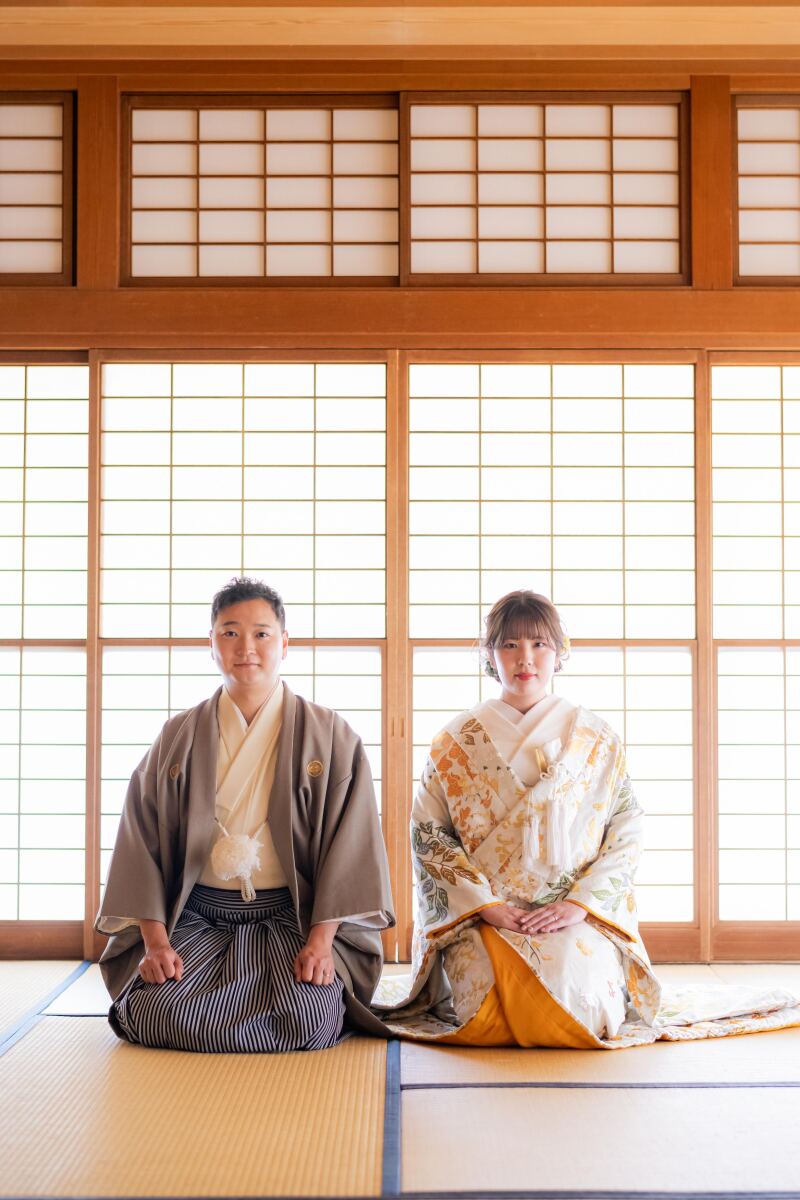 お座りショット