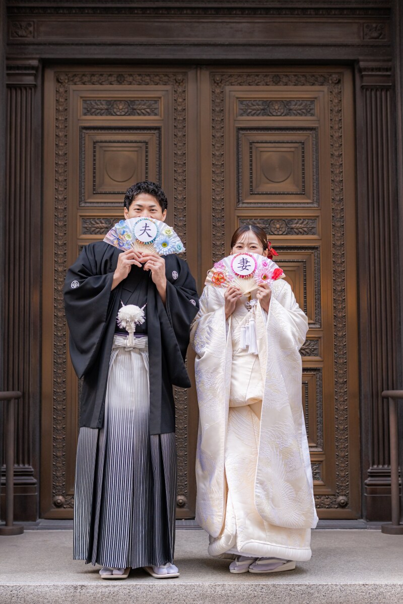 夫妻のお扇子と♪