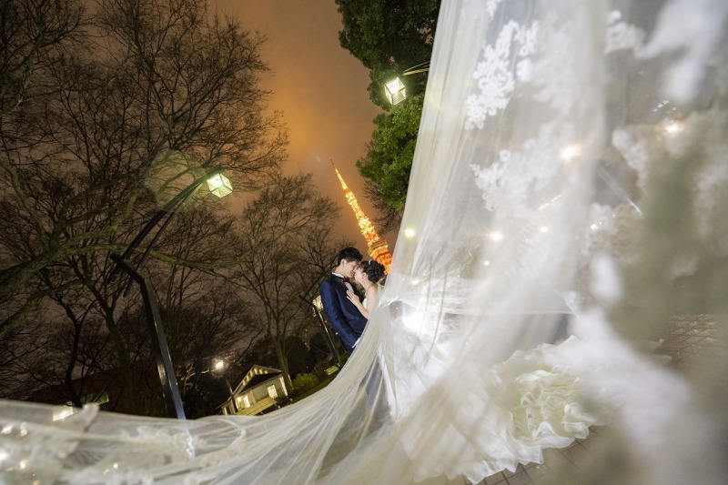 こんなベールショットも!