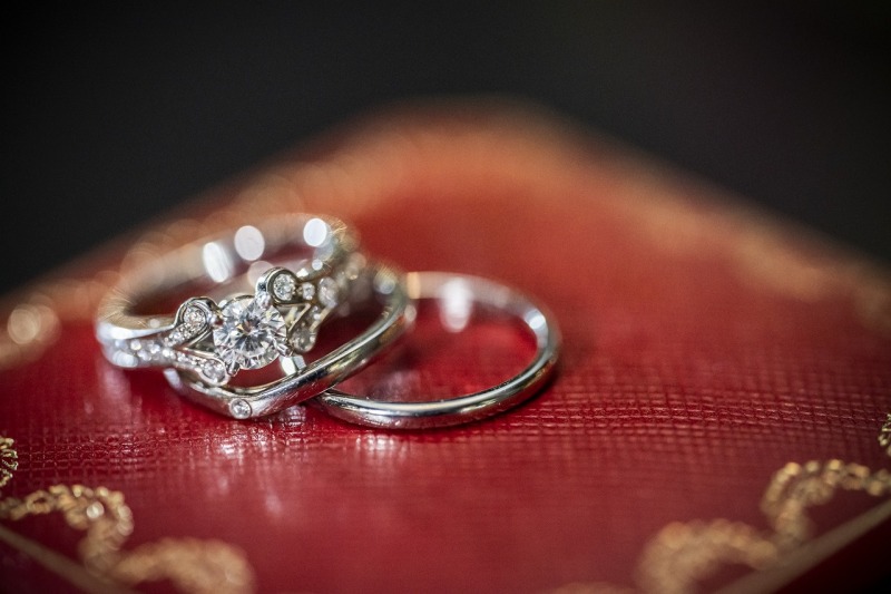大切な指輪はお小物ショットを！