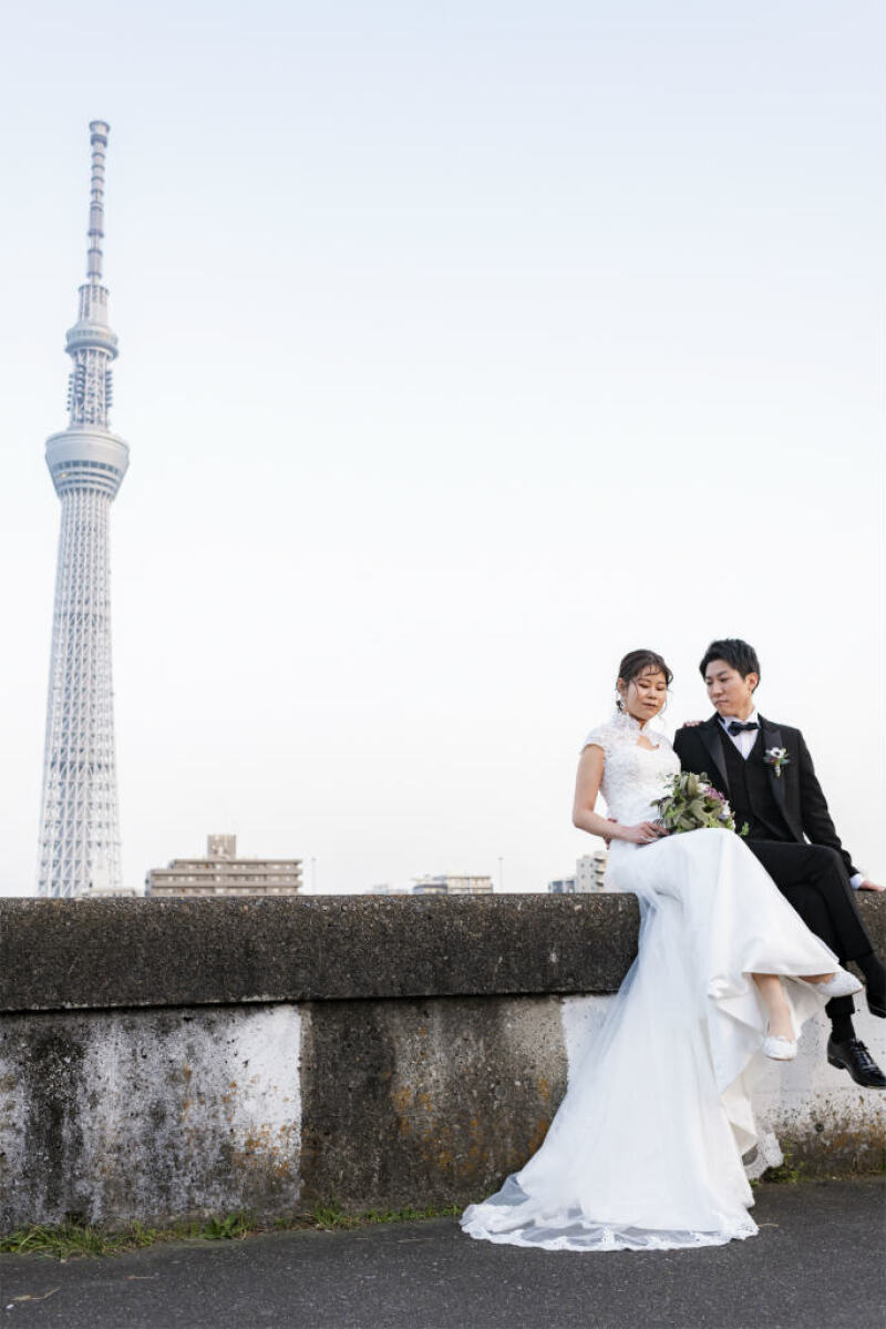 明るいスカイツリーと！