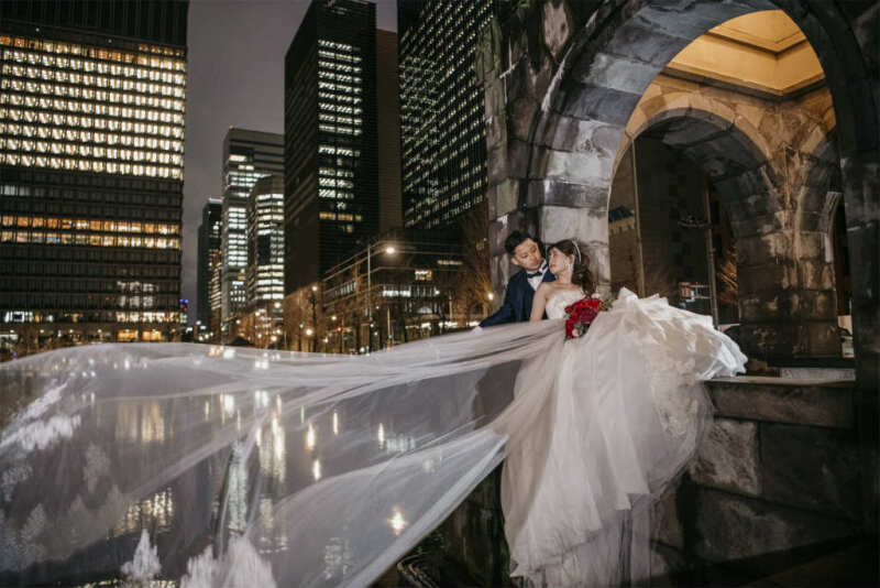 和田倉門でベールショット☆