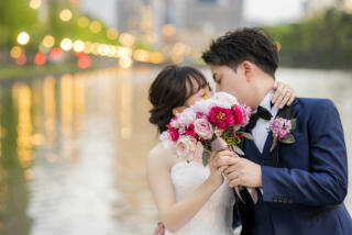 東京駅周辺で大人カワイイ前撮り撮影を♡