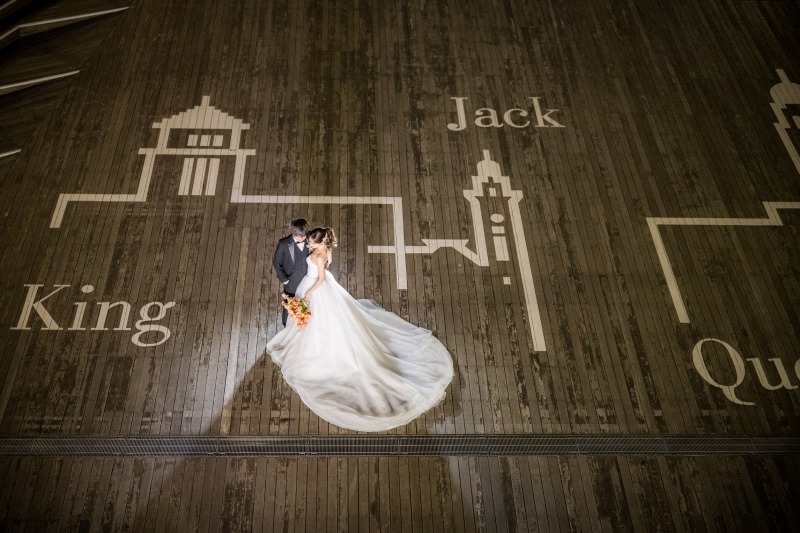 大桟橋のキング・ジャック・クイーン