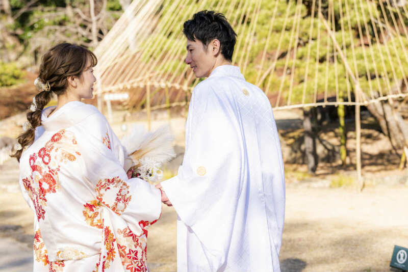 後ろ姿のショットもはんなりと♡