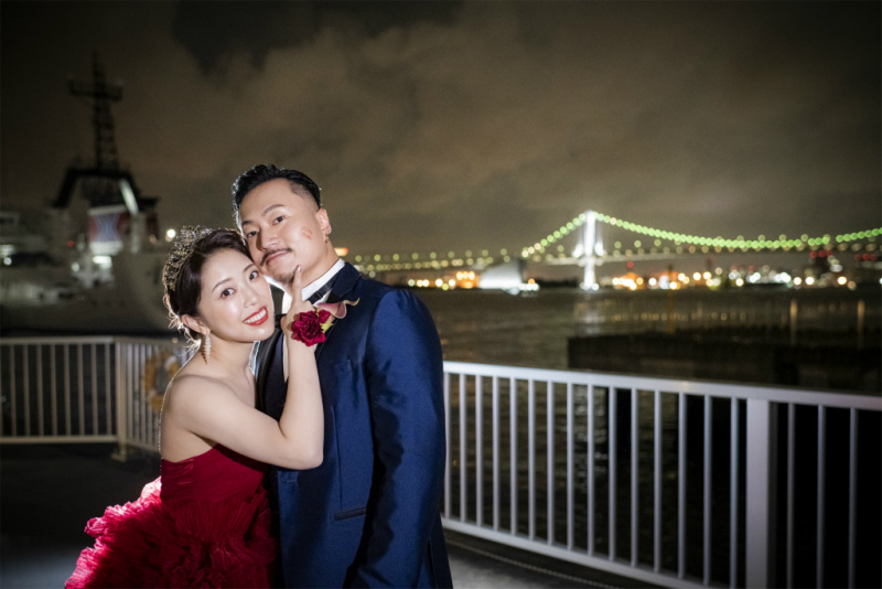 ほっぺにチュッ