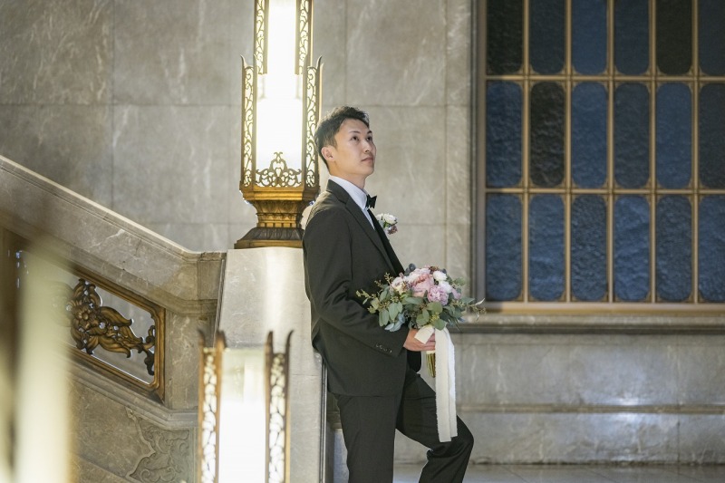 ご新郎様だけのショット