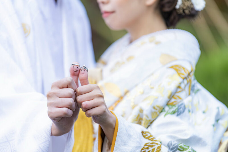 親指でリングショット♪