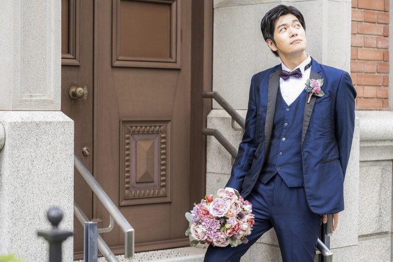 ご新郎様ソロショット