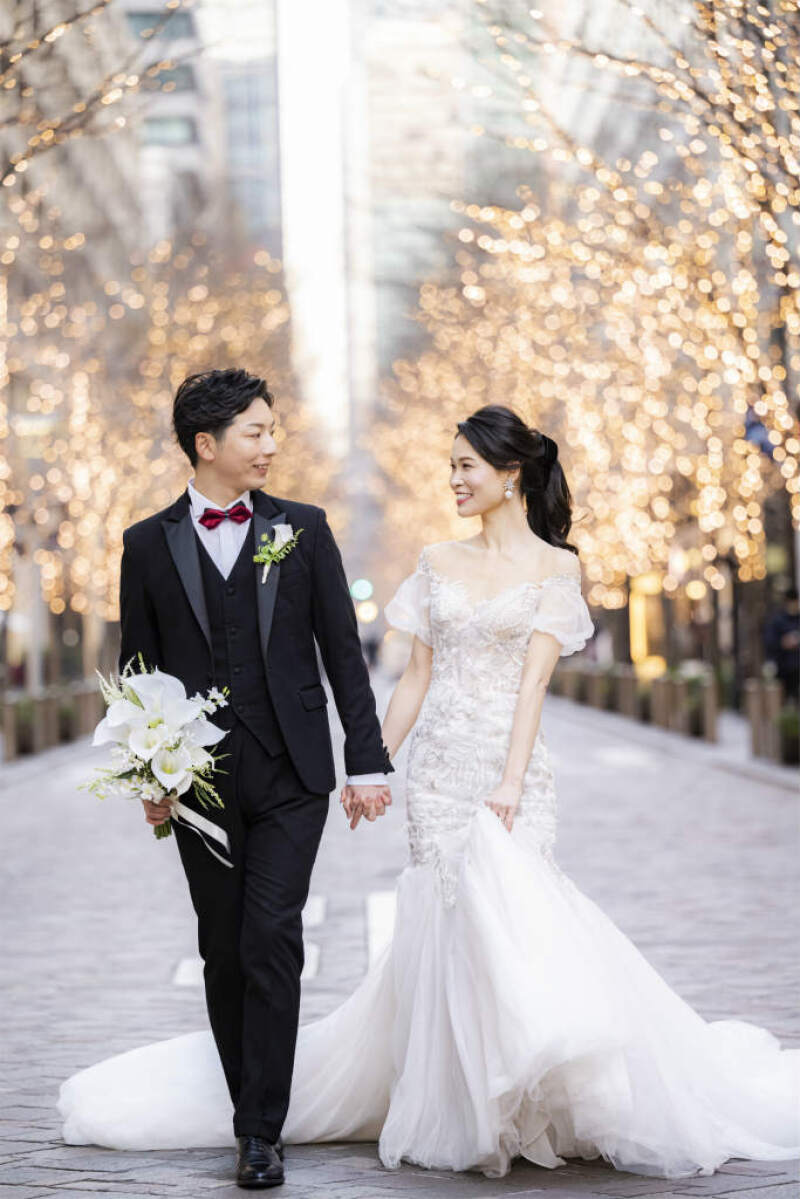 丸の内仲通りで