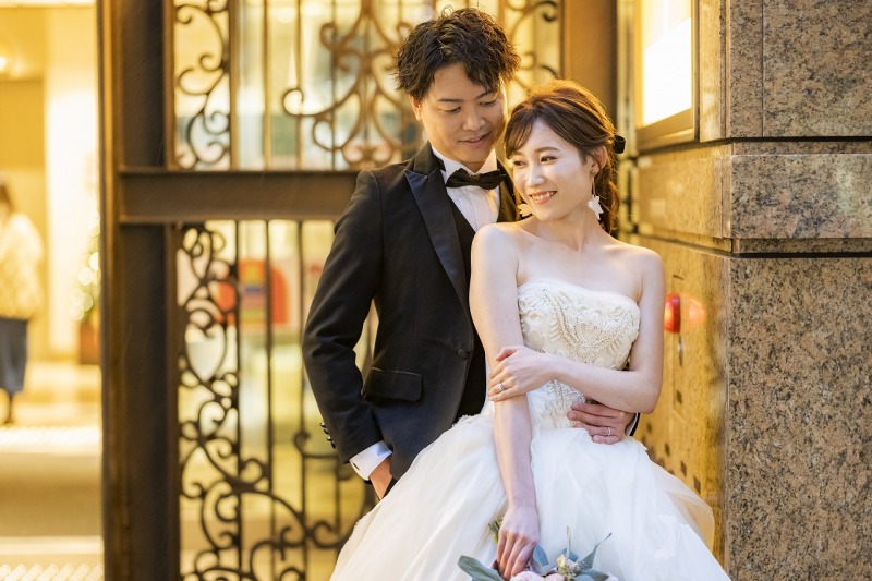 丸の内仲通りでエレガントな一枚を♡