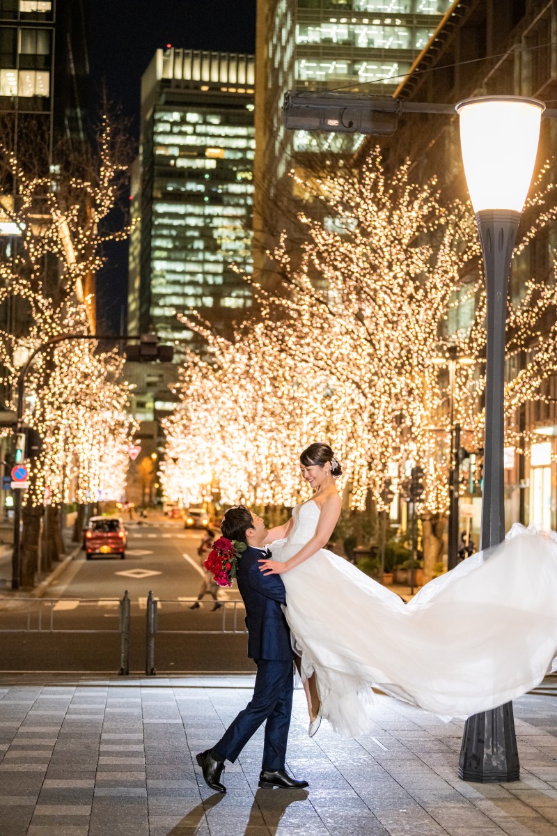 イルミネーションで♪