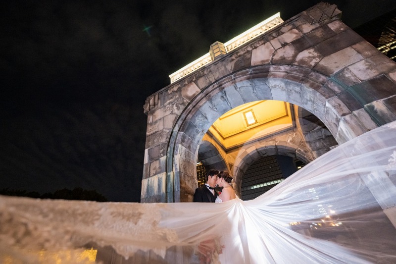 ダイナミックな和田倉門でのお写真