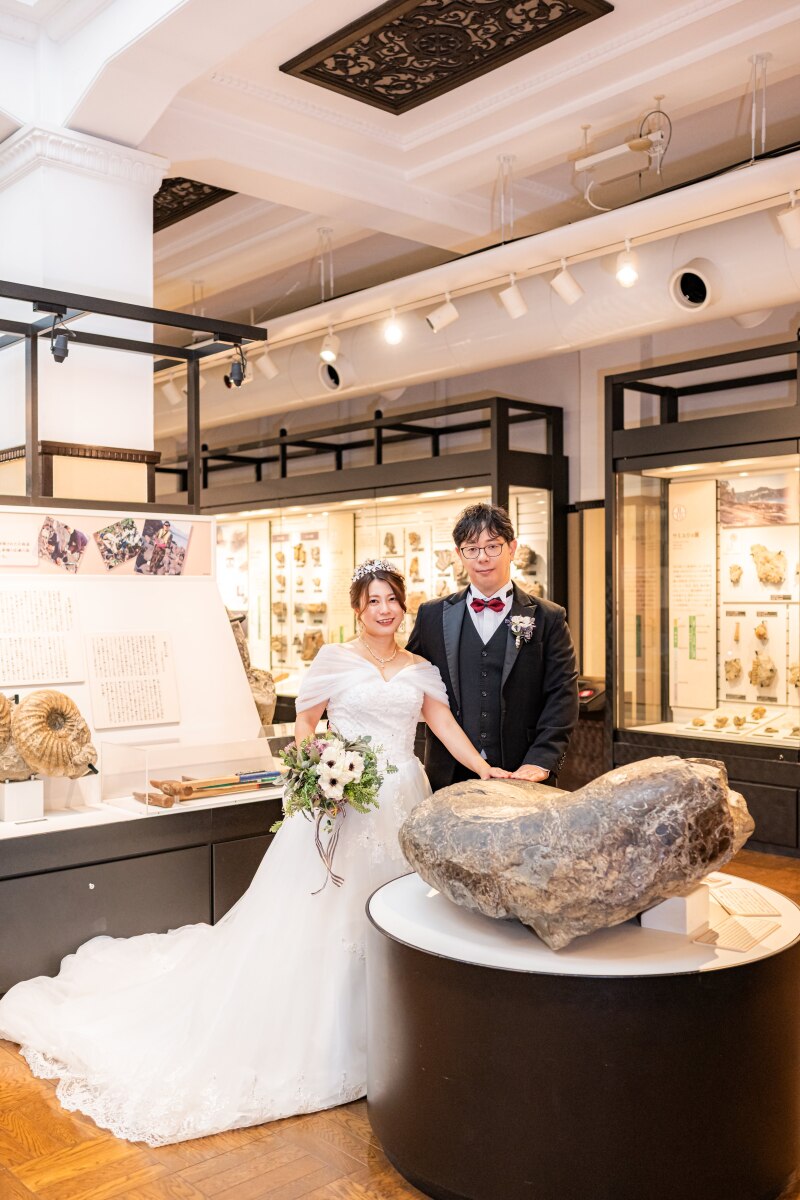 展示物とともに