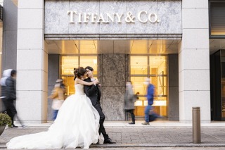 ティファニーから始まる東京周遊前撮り♪