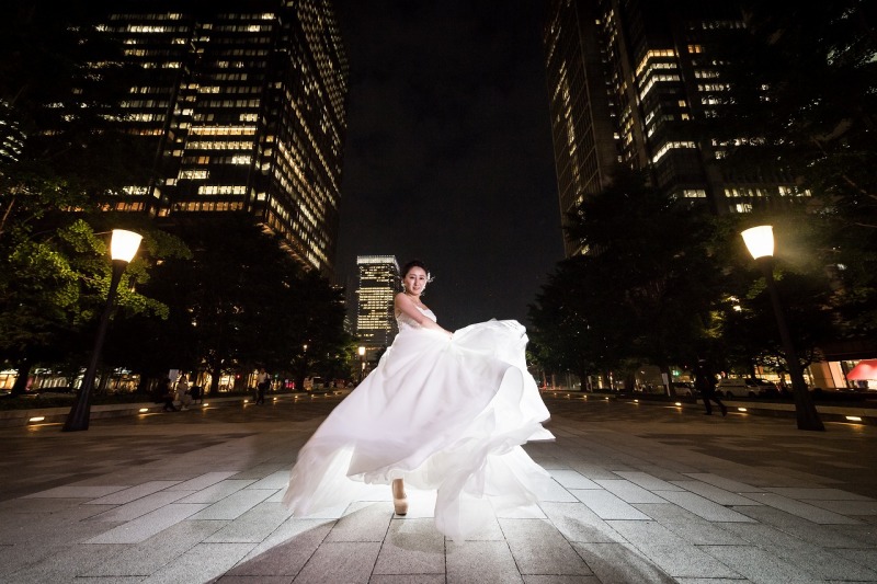 恒例の天女ショットが美しく♡