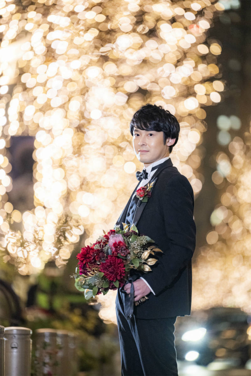 ご新郎様のソロショット、お任せください！