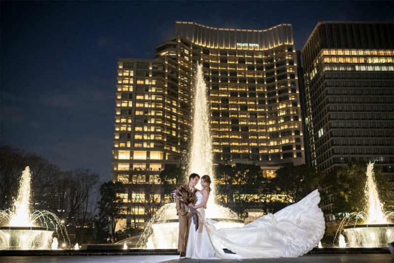 和田倉噴水公園でゴージャスなショットを☆