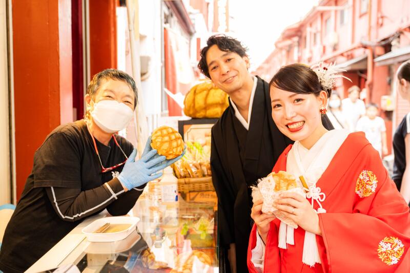 メロンパン屋さんでも！