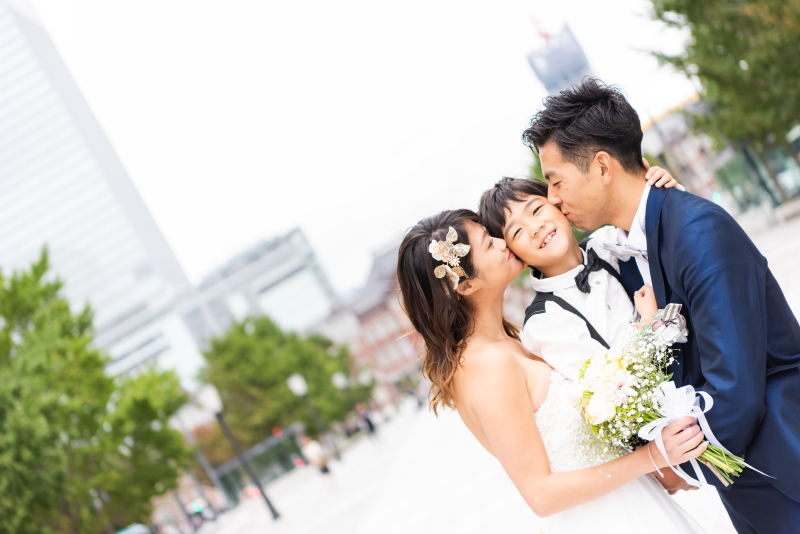 家族でも楽しく前撮り☆②