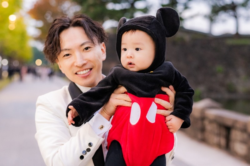 ここから洋装の撮影がスタート!