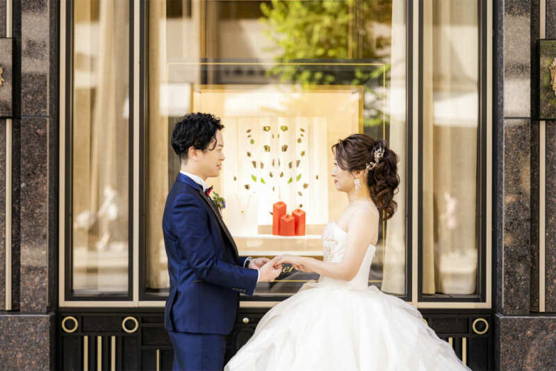 カルティエ前でスタート！