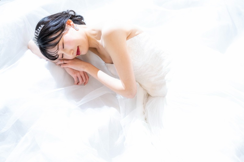 寝ころびショット