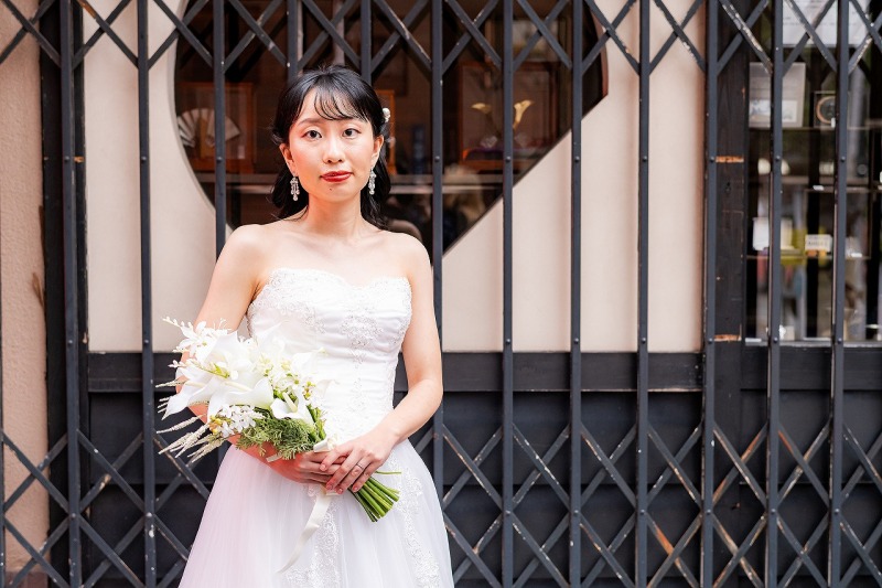 ご新婦様のソロショット