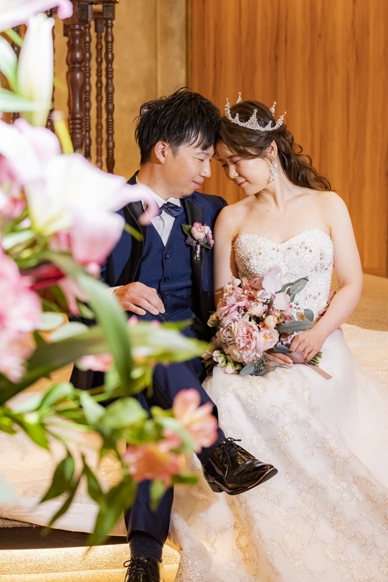 寄り添うおふたり♡