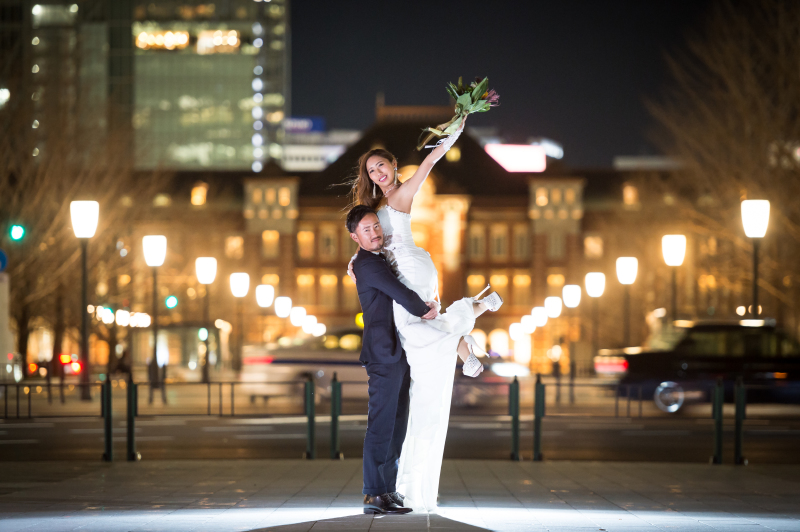 東京駅は定番ロケーション！！