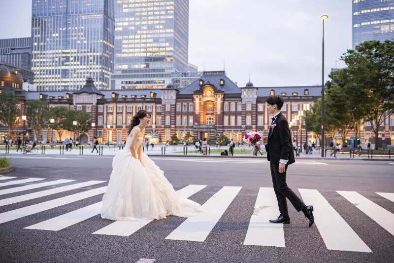 東京駅前でも☆