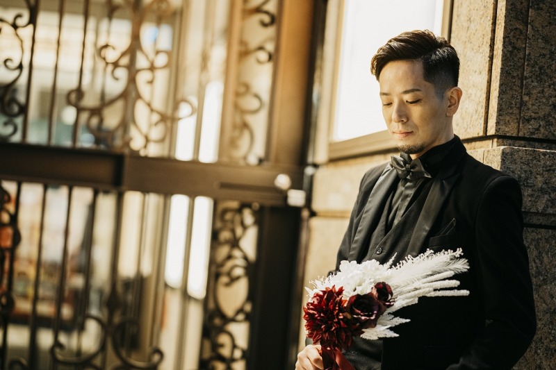 ご新郎様ソロショット