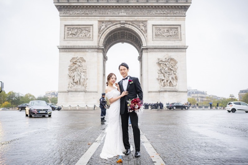 Parisで贅沢ハネムーンフォト☆(撮影日:2019年10月20日/パリ)|24to ...