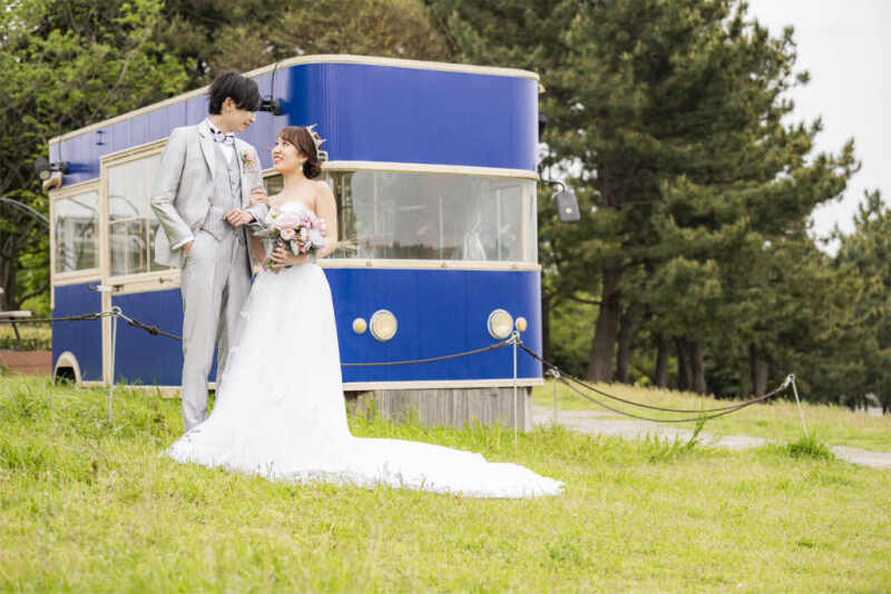 葛西臨海公園と東京駅周辺で昼も夜もたっぷり前撮り♪