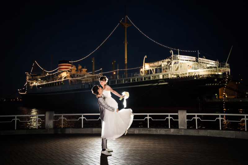 氷川丸でのナイト撮影☆