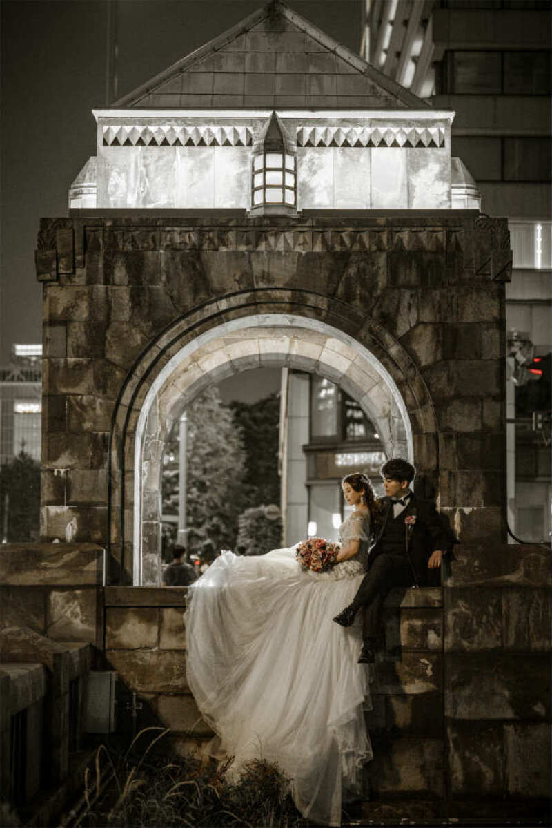 アーチ型の和田倉門で