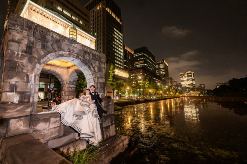 和田倉門でのダイナミックショット