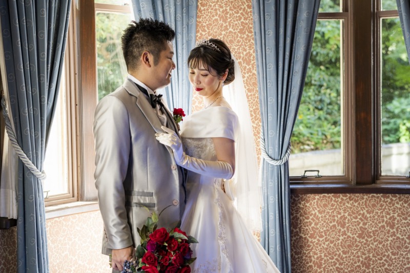 窓辺で寄り添って…♡