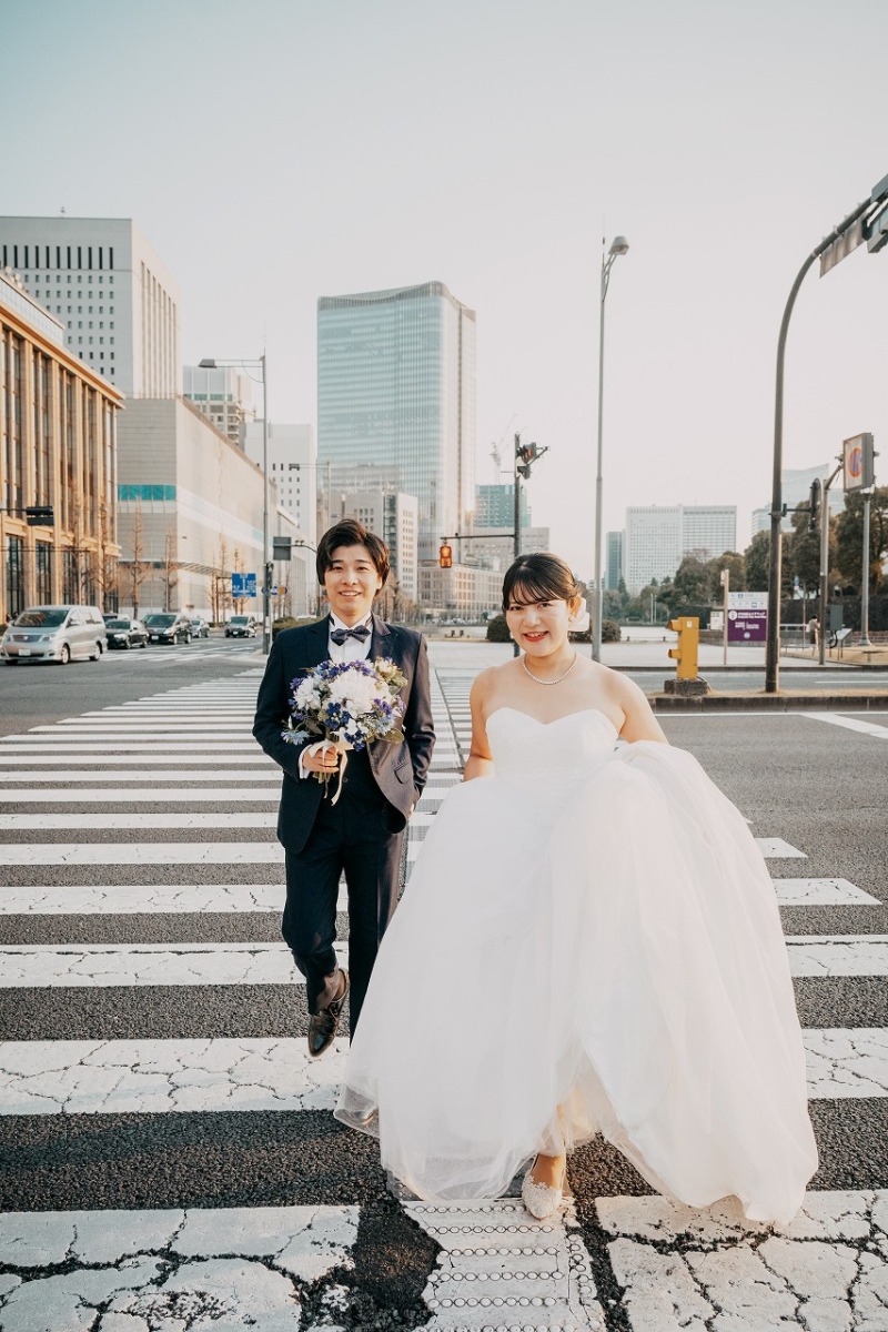 歩いているところも撮影するよ！