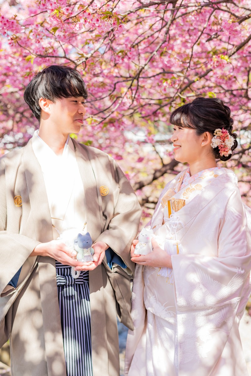 お小物と一緒に