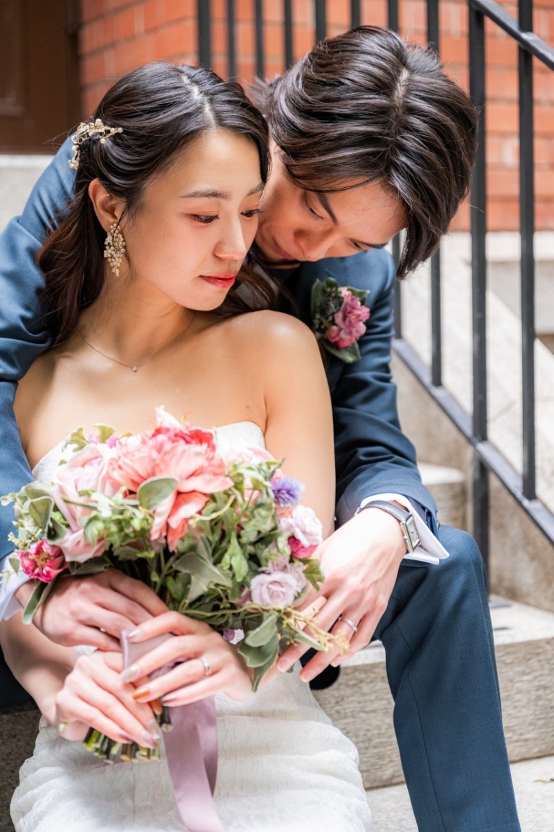 バックハグショット♡